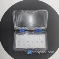 Caixa de membrana dental plástica para empacotamento de venner